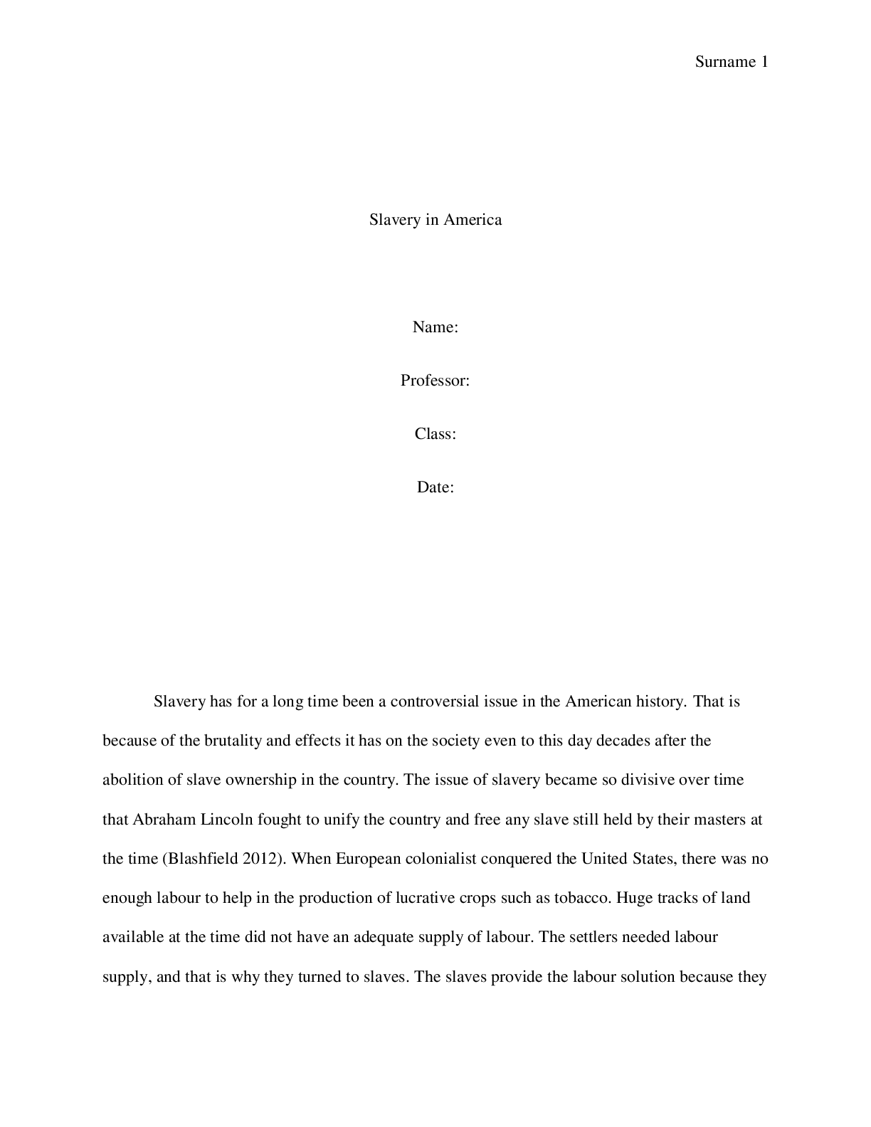 Preview image for Slavery in America